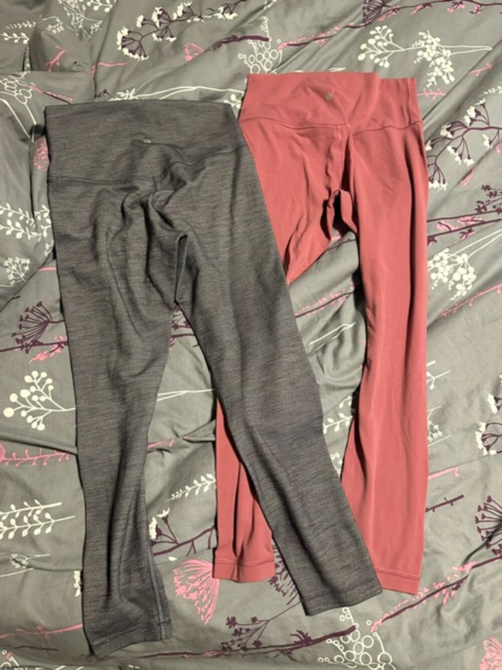 Lululemon gray HR Align leggings size 8